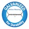 Garden Zone Garden Craft 18 in. H X 50 ft. L Galvanized Steel Poultry Netting 1 in. 161850 - alternate 4
